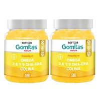 Omega Para Adultos Gomitas Sottcor 100Gr Naranja x2